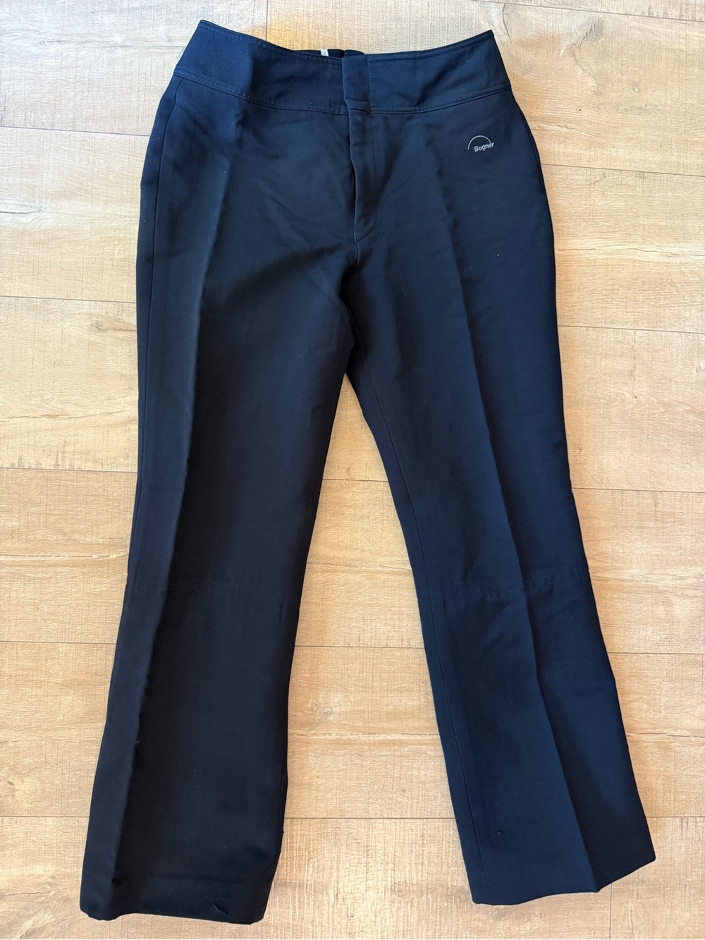 VTG Bogner Women’s Bootcut Stirrup Ski Pants Black Size 12 ***read*** USA Made